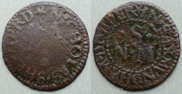 Saxmundham, Nicholas Shepherd farthing N4442